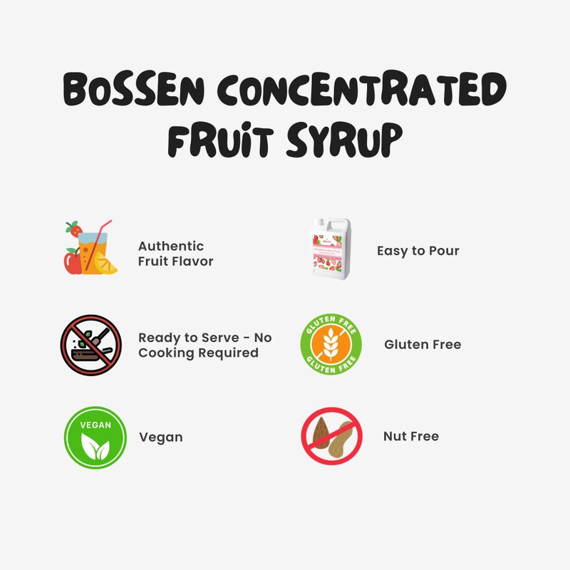 Bossen Concentrated Syrup_5.5 lb (Dragon Fruit) - Image 2